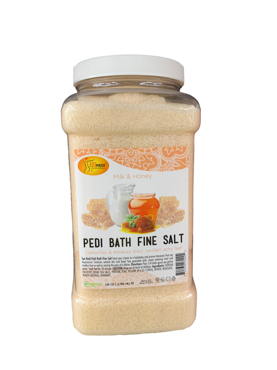 SpaRedi Pedi Bath Fine Salt Mango